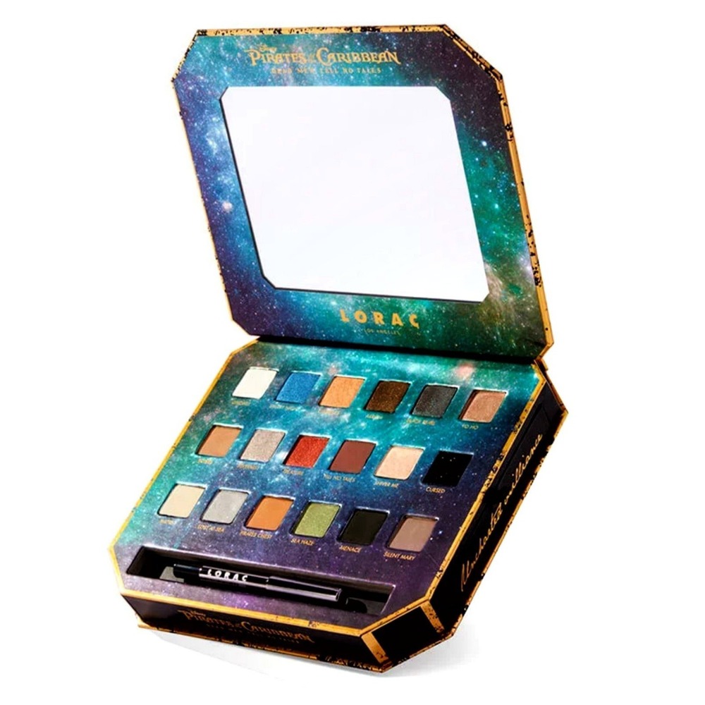 LORAC Cosmetics DISNEY Pirates‎ of the CARIBBEAN Eyeshadow Palette RARE